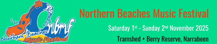 Northern Beaches Music Festival Heading